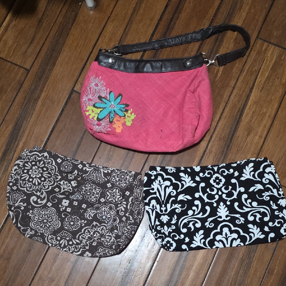 Thirty-one Bundle!Shoulder Bag with Interchangeable Flaps